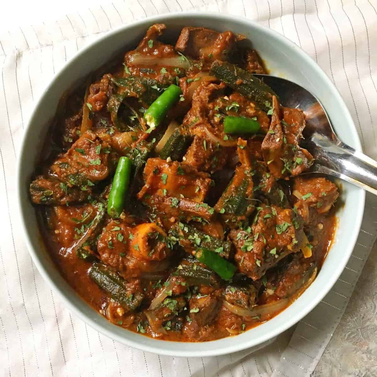 Bhindi Goast
