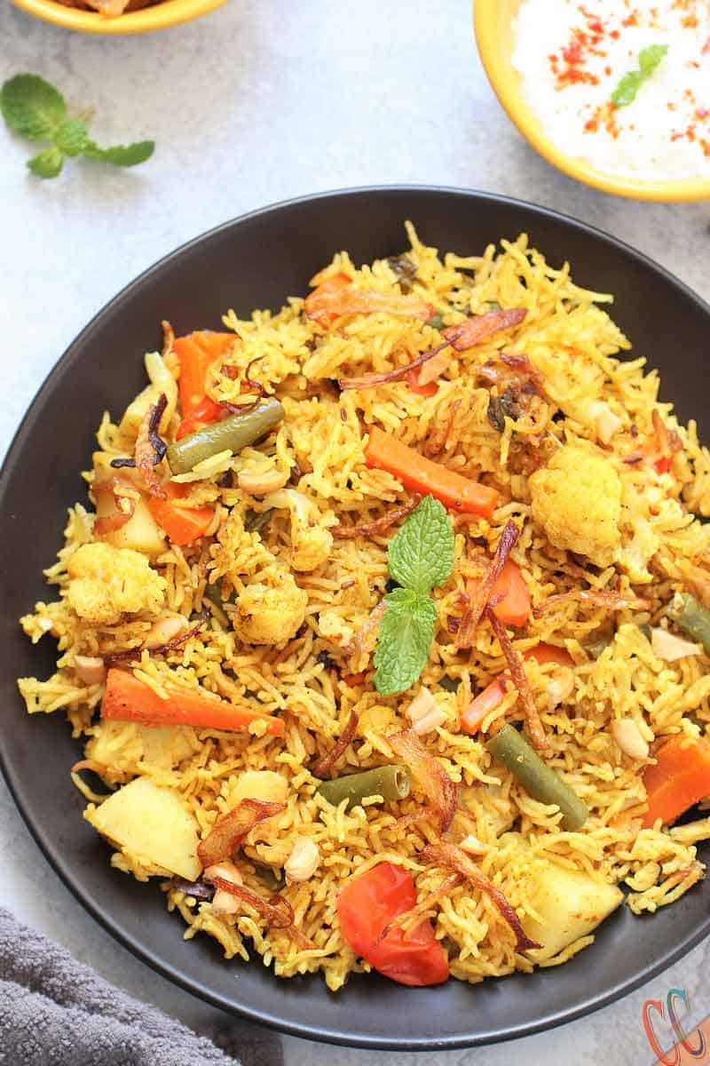 Vegetable Biryani 